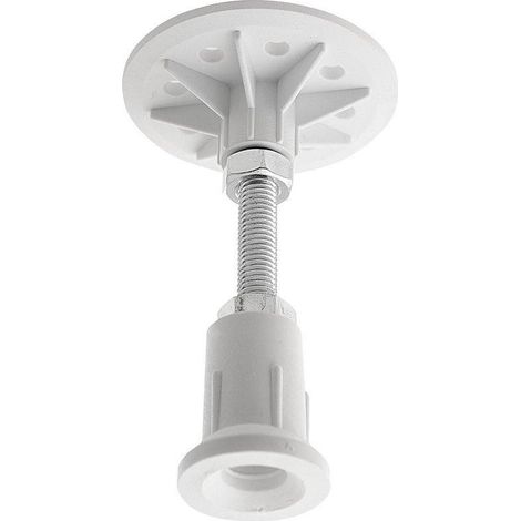 Pieds de receveur de douche réglables 96-125 mm – Marbre coulé blanc – Set de 6 pièces – PV006 – Polysan