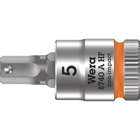 WERA Schraubendreher-Einsatz 1/4" 5x28mm i6-kant Haltefunktion