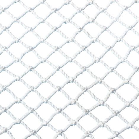 Filet de Sécurité Blanc pour Enfants Filet de Protection D'escaliers en Nylon pour Balcons Terrasses Fenêtres, Clôture Décoratif, pour Camion(Size:1 1m(3 3ft),Color:Blanc) (1/5)