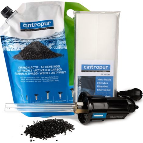 Kit Entretien Pour Stérilisateur Uv Trio Cintropur 2100 - Charbon actif GAC Houille (1/3)