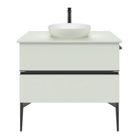 DURAVIT 268013FH00 Sivida SET, ASB gris r.400 extérieur brosse m. (1/4)
