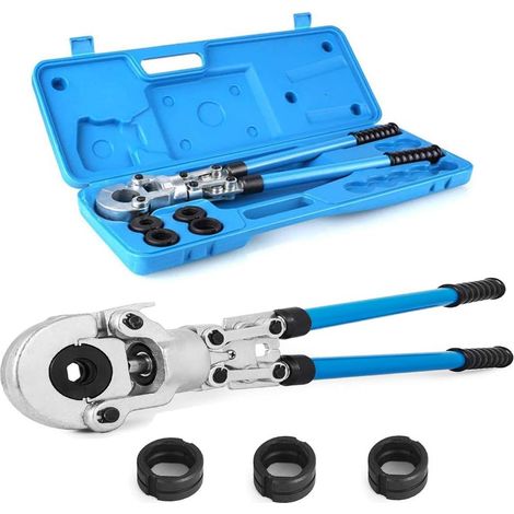 Pince à Sertir Multicouche Pince à Sertir pour Tube Contour avec Mors Multicouche 16-20-26-32mm pour Tube PEX, Tube Composite Press Pince (1/5)