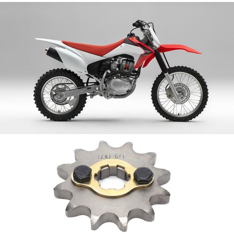 Le pignon avant du moteur est utilisé avec une chaîne 530 (couleur aléatoire). (1/5)