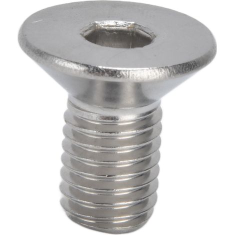 30 pièces boulons à tête fraisée hexagonale M10x20 en acier inoxydable A2, vis industrielles (1/5)