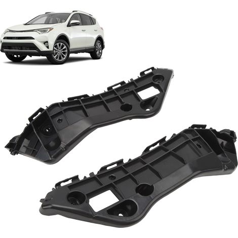 Die vorderen Stoßstangenhalterungen, ein Paar für links und rechts, passen für Toyota RAV4 2013-2018 (52535-0R030 52536-0R030). (1/5)