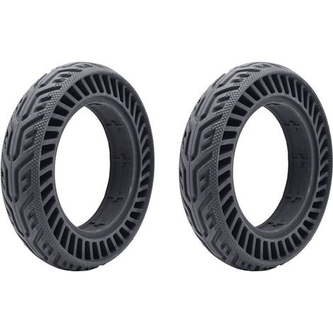 Dos neumáticos de goma antideslizantes y antipinchazos de 10 pulgadas (10x2.125-6.1) para patinetes M365 / Pro / Pro 2 / 1S / 3 / 3 Lite.