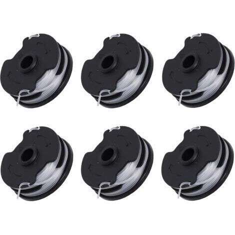 Lot de 6 bobines de rechange pour débroussailleuse sans fil Parkside PRTA 20-Li C3 IAN351753 (1/5)