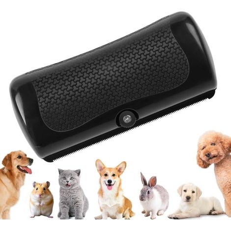 Pfotenmond Bürste,Fellwunder Bürste Hund Unterwolle Hundebürste Katze Für Unterwolle & Deshedding Tool Pflegebürste zur Haarentfernung mit Massagefunktion für Tierfell