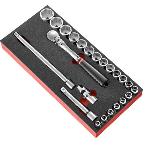 Jeu de douilles Facom 1/2" Carré 23 pièces ( Prix pour 1 )