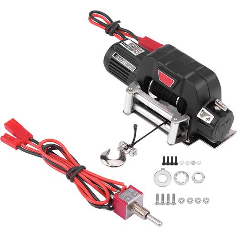 Treuil 1/10 avec Système de Contrôle pour Voiture Tout Terrain RC Traxxas Redcat HSP RC4WD (1/5)