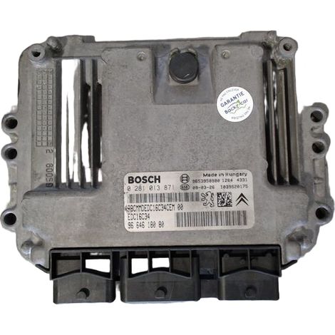 [PRODUIT D'OCCASION] Calculateur Moteur PEUGEOT 308 ♻️ Ref Oe. 1943f6 - Garantie à vie (1/5)