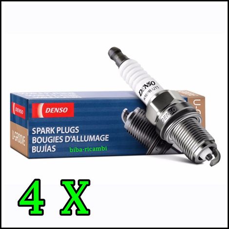 Kit 4 candele originali denso