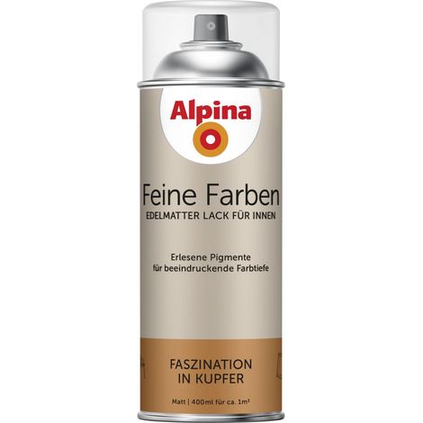 Alpina Feine Farben Sprühlack Faszination in Kupfer 400 ml Sprühlacke (1/3)