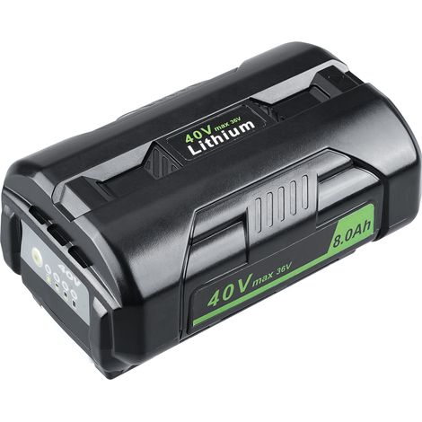 PDstation 40V 8.0Ah Akku für Ryobi 40V Akku, Hochkapazitäts 40-Volt Lithium Akku für RYOBI OP4040 OP40201OP4026 OP4030 OP4050 OP4050A OP4060 OP40601 OP40602 OP4060A OP4075A (1/5)
