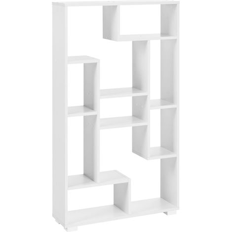 Libreria Industriale 9 Scaffali bianco Alma