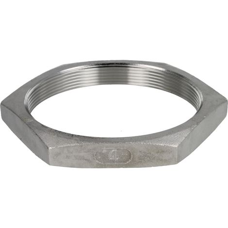 Contre-écrou en inox 4'' FF hexagonal