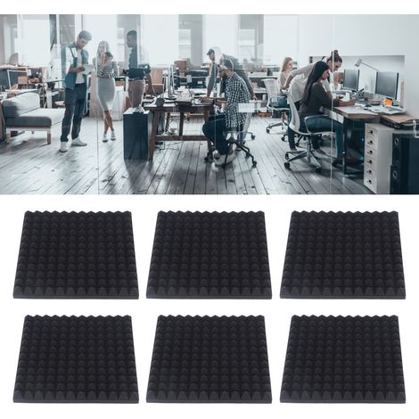 10 Panneaux Acoustiques Haute Densité pour Isolation Sonore Studio