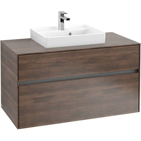 Villeroy & Boch Collaro Waschbeckenunterschrank, 2 Auszüge, (1/3)