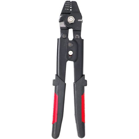 Pince à sertir pour câbles en acier inoxydable, pince à sertir pour manchons en aluminium en forme de huit, outil de pêche portable