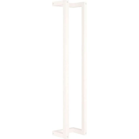 Maison Exclusive - Portasciugamani Bianco 23x18x110 cm in Legno Massello di Pino (1/5)