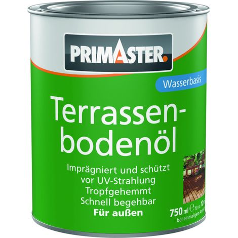 Primaster Terrassenbodenöl 750 ml bangkirai Holzschutzmittel