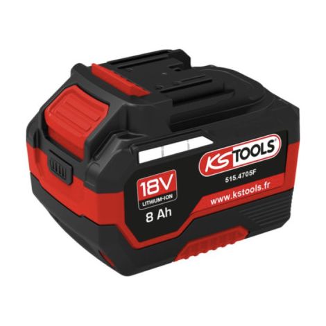 Batteria agli ioni di litio da 18 V e 8 Ah per utensili elettrici KS TOOLS