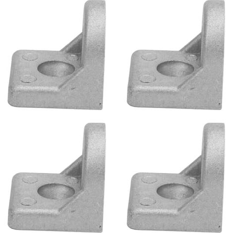 Support d'angle en aluminium 10 pièces, connecteur d'extrusion série 20/30/40, pièce de joint de direction (1/5)