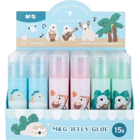 Barras de pegamento en gel Cha Cha 15 g (24 unidades) M&G