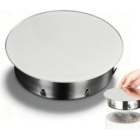 chimney hole cover, stove pipe cover 160mm, chimney cover, stainless steel stove pipe cover, chimney pipe cover (1/5)