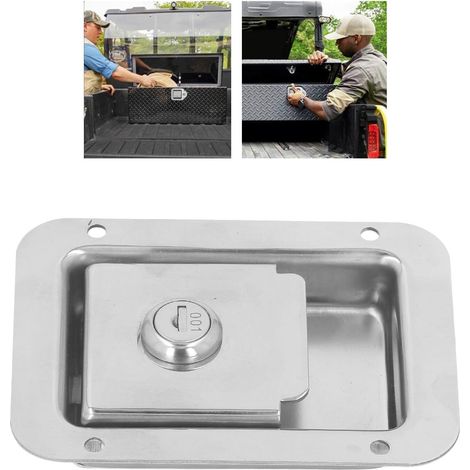 Verrou de caravane, loquet de porte de caravane en acier inoxydable (1/5)