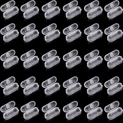 Attaches à billes transparentes, lot de 30 pièces, 4,56 mm, accessoires pour stores verticaux, accessoires pour stores vénitiens, accessoires pour stores enrouleurs. (1/5)