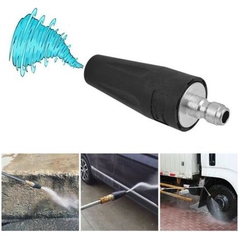 La buse Turbo laver, 2600 PSI, la presse, 8.9x2.9 cm, Set d'Accessoires pour votre Machine, Lavage Ă la Pression (1/5)
