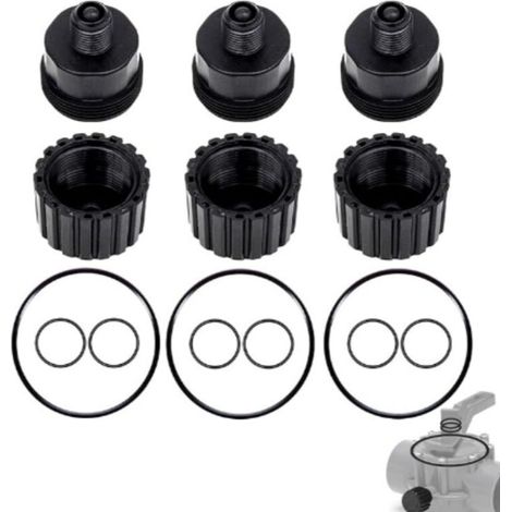 Graisseur Compatible Jandy 2133 – pour Vannes Jandy Gray à 2 et 3 Voies – Entretien des Joints et Pièces Mobiles (1/4)