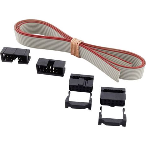 BKL Electronic 10122100 Kit connettori a perforazione con antistrappo Passo: 2.54 mm Totale poli: 10 Numero di righe: 2