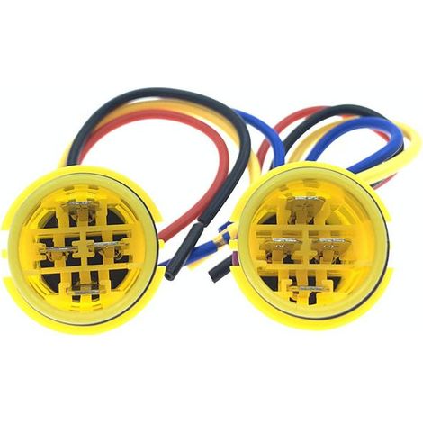 Kompatibel mit Dongfeng Fengguang 580 560 Wassertanklüfter, elektrischer Lüftersteckdose, Kühlventilatoranschluss, 4-poliger Motoranschluss – JB1925-4P