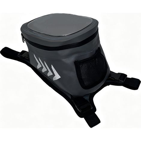 Sac réservoir moto étanche 8L tissu Oxford avec fenêtre tactile pour navigation GPS, sacoche réservoir motard multifonction sac bandoulière, sac de rangement moto tout terrain adapté voyage moto (1/5)