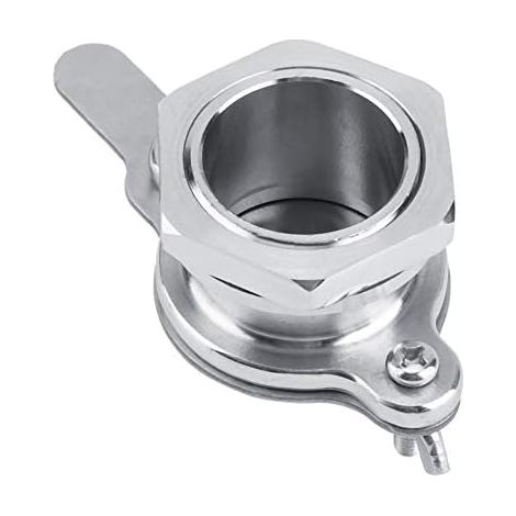 CSPARKV 12.2x5.5cm Honey Tap Stainless Steel Ball Valve Bee Honey Extractor Bucket Faucet Bottling Equipment for Beekeeping Bee Rive Apiary (1/5)