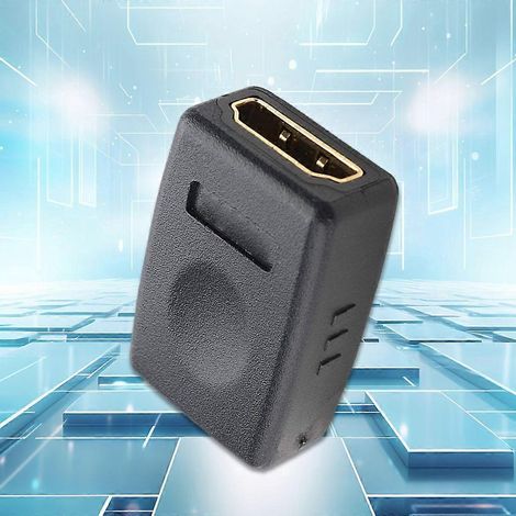 Adaptateur d'extension femelle-femelle pour port HDTV prenant en charge la résolution 1080p (1/4)