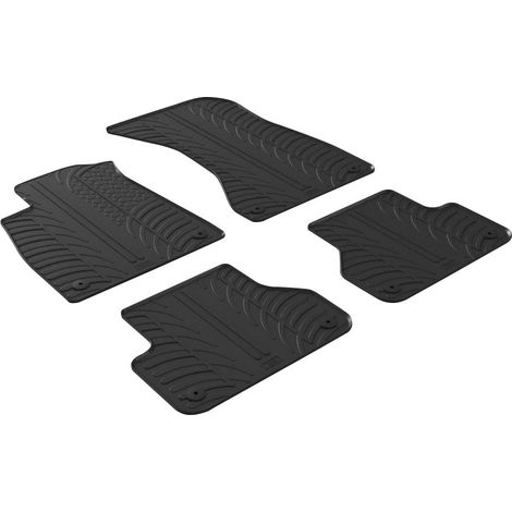 Set tappeti su misura in gomma - compatibile per Audi A5 Sportback (09/1609/24)