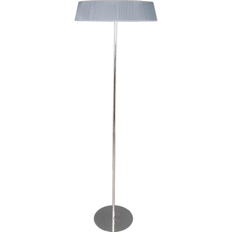 Lámpara de Pie ASTRID 3xE27 50d Gris/Cromo