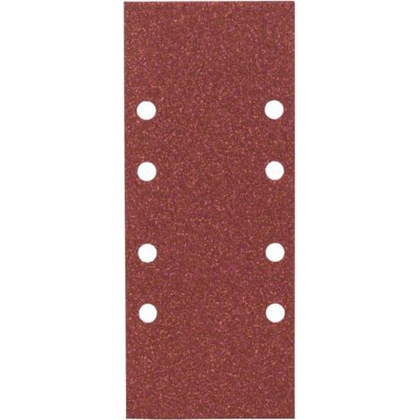 Bosch Accessories 2607017099 Carta abrasiva orbitale perforato Dimensione dei grani 80 (L x L) 230 mm x 93 mm 25 pz.