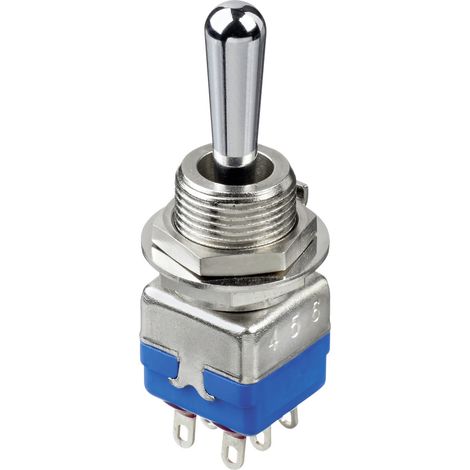 APEM 12144A 12000 Serie Kippschalter 1 St.