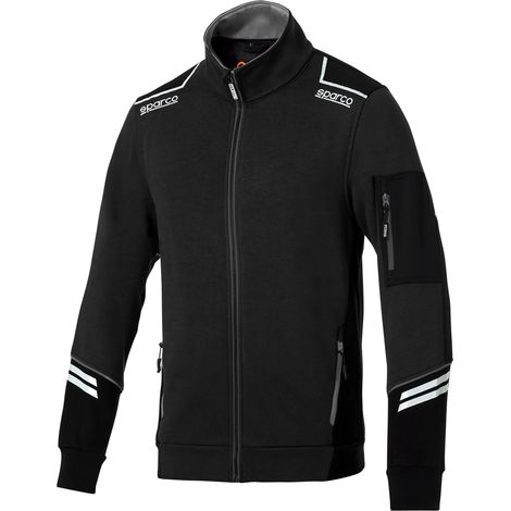 FELPA DA LAVORO ALABAMA- - tg.M - nero grigio - 1 pezzi SPARCO