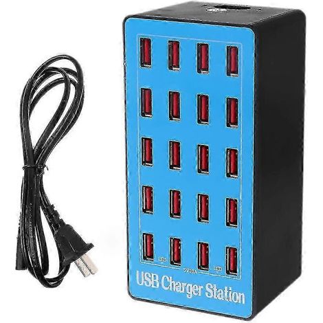 100-W-USB-Hub-Ladegerät mit 20 Ports, feuerfest UNS (1/5)