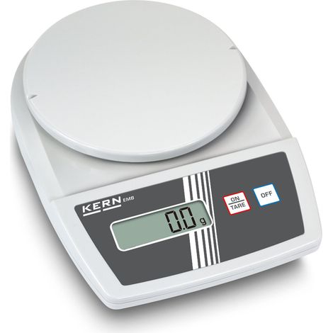 Kern Schulwaage EMB 5.2K1+C kalibriert, Wägebereich 5200 g, Ablesbarkeit 1 g