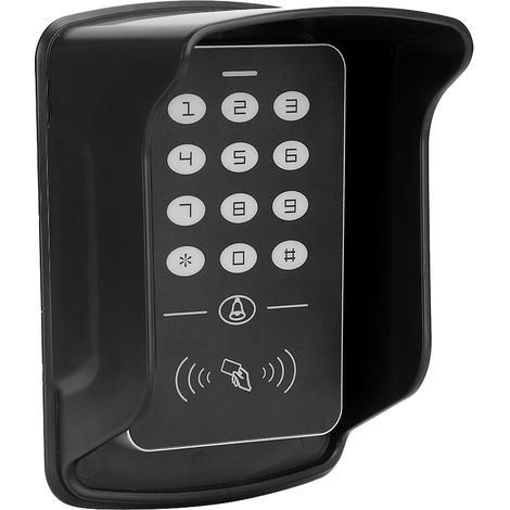 A1 RFID-Kartenleser, wasserdichtes Tastenfeld, Türklingel mit 10 Tags (1/5)