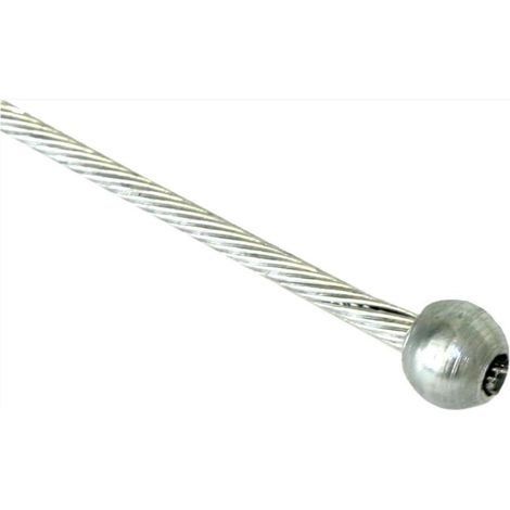 Cavo con sfera per rasaerba tosaerba lunghezza 2000 mm diametro 2,5 mm 450191