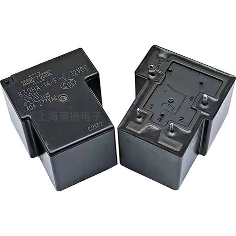 Relais haute puissance d'origine Matsukawa 832HA-1A-FC 12 V CC 40 A, 4 broches, T90 normalement ouvert
