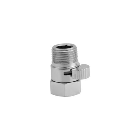 Valve d'économie d'eau d'arrêt de contrle d'écoulement G1/2, pour pomme de douche, pulvérisateur de Bidet à main, nouveau