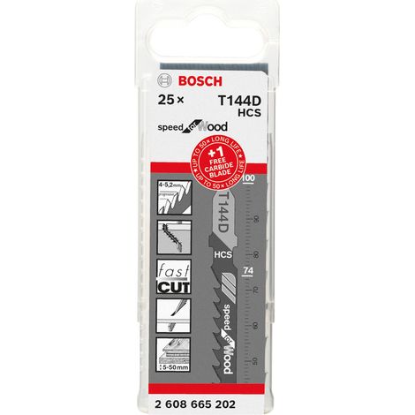 Kit hoja de sierra de calar  BOSCH 2608665202